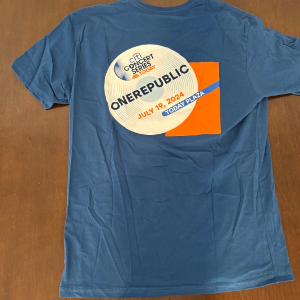 OneRepublic Today Show Concert Tee